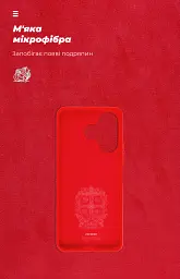 Чохол ArmorStandart ICON для Xiaomi Redmi 13 4G / Poco M6 4G Red - мініатюра 4