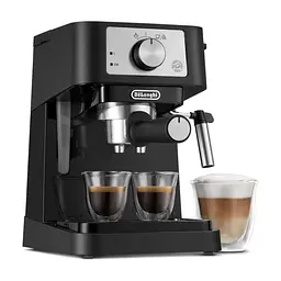 Ріжкова кавоварка еспресо DeLonghi EC260BK - мініатюра 4