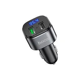 FM модулятор HOCO E67, Black, Box - мініатюра 4