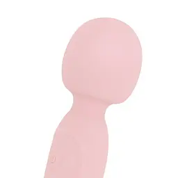Двосторонній масажер-вібратор Good Vibes Only - SIMI Double-Sided Wand Vibrator Soft Silicone - Pink - мініатюра 5