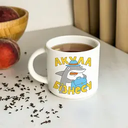 Чашка ORNER x Maliunok «Акула бізнесу» - мініатюра 2
