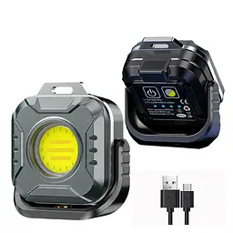 Ліхтар кемпінговий з магнітом, Li-Ion акумулятором KXK -986-COB 10 шт. (52961-KXK-986_200) - мініатюра 2