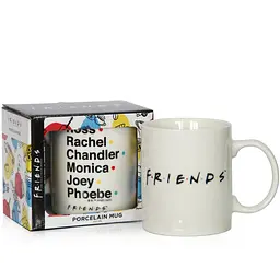 Чашка порцелянова Warner Bros Циліндр Friends 350 мл (76001610) - мініатюра 2