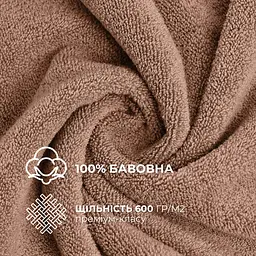 Рушник для рук та обличчя Ideia махровий натуральна бавовна 50х90 см (8-35869*001) - мініатюра 3