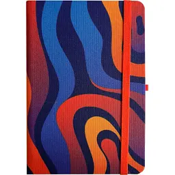Книга записна Optima Rainbow-06 А5, 128 аркушів, клітинка (O27190-06)