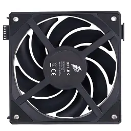 Кулер до корпусу 1stPlayer XF7 Black (XF7-BK-1IN1) - мініатюра 7