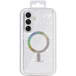 Чохол TPU Eclipse Sparkle (MagFit) для Samsung Galaxy S26+ Clear - мініатюра 3