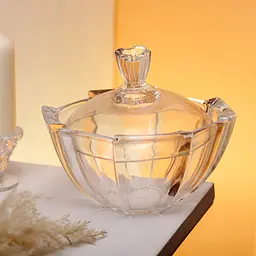 Цукорниця Danny Home з кришкою із товстого скла Yiwu HP-4-120 - мініатюра 2