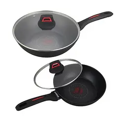 Ковшик Edenberg EB-13089 (1,2л x 16х7 см) з термоіндикатором і кришкою з антипригарним покриттям