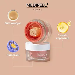 Ампульний крем для обличчя Medi-Peel Hyal Kombucha Tea-Tox Cream зволожувальний  з комбучею 50 мл - мініатюра 2
