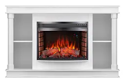 Камінокомплект ArtiFlame BRITTANY AF25 БІЛИЙ Б'ЯНКО (зі звуком) - мініатюра 3