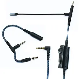 Мікрофон-підвіска для ігор PS4 Xbox One ПК Ноутбук iPhone Android телефон для Sennheiser HD598 HD558 HD518 - мініатюра 2