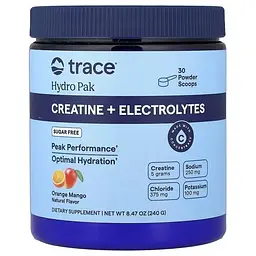 Креатин з електролітами Trace Hydro Pak Creatine+Electrolytes смак апельсину та манго 240 г