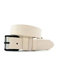 Жіночий шкіряний ремінь 3,3 х 110 см Weatro Світло-бежевий (33sm-kkit-073-2) - мініатюра 3