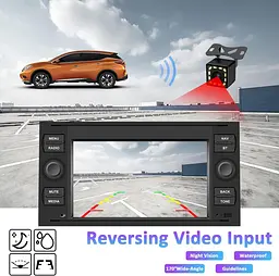Автомагнітола CAMECHO Android 13 7" 1/32 ГБ для Ford з CarPlay та Android Auto - мініатюра 9
