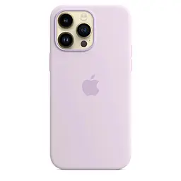 Оригінальний силіконовий чохол Apple Silicone Case with MagSafe для iPhone 14 Pro Max (6.7") Lilac MPTW3ZM/A - мініатюра 8
