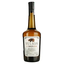 Уцінка. Віскі Vulson Old Rhino Rye Spirit Organic 45% 0.7 л в подарунковій упаковці - мініатюра 2