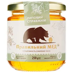 Мед Правильний мед, липовий, 250 г (894383)