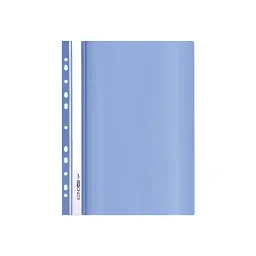 Папка-скоросшиватель Economix А4 Light из перфорации, синяя (E38504-02)