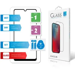 Скло захисне ACCLAB Full Glue Samsung A31 (1283126508578) - мініатюра 6