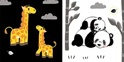 Моя контрастна книжка. Мама і маля - Ірина Лукашева (А1703004У) - мініатюра 4