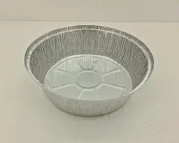 Алюмінієва харчова форма, кругла, 1500 мл, SPТ546L, 100 шт, для запікання, доставки гарячих страв, кейтерингу, гриля та HoReCa - мініатюра 2