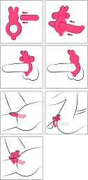 Набір секс-іграшок Pipedream Classix Couples Vibrating Starter Kit 3 шт. рожевий - мініатюра 5