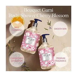 Гель для душу Bouquet Garni Cherry Blossom 520 мл (8809487040958) - мініатюра 2