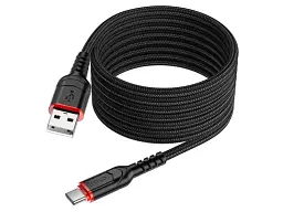 Кабель Hoco X59 Victory USB Type-C 2m Black (6931474794116) - мініатюра 2