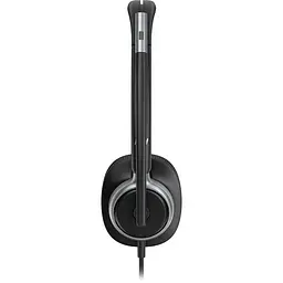 Гарнітура Poly On-ear HP Mission 625 USB-A USB-C 2 x Uni-mic AI noise reduction Black (C01C6AA) - мініатюра 7