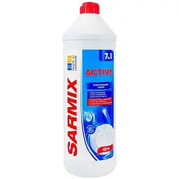 Гель для миття посуду SARMIX 900мл 7в1 Актив