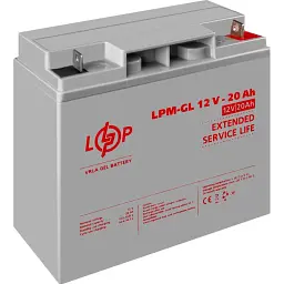 Акумулятор LogicPower GEL 12V [12V/20Ah/240Wh] [5214] [109029] - мініатюра 4