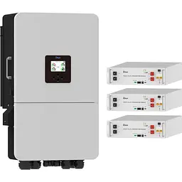 Система зберігання енергії Deye SUN-14K-SG05LP3-EU-SM2 14kW + 3 АКБ SE-G5.1 Pro-B 15.3kWh (51.2V/100Ah/5120Wh) [176541]