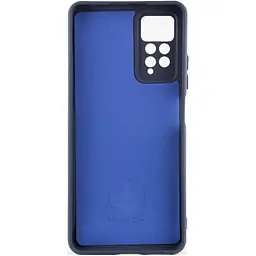 Чохол Silicone Cover Full Camera для Xiaomi Redmi Note 11 Pro 4G/5G 12 Pro 4G Navy Blue [87882] - мініатюра 3