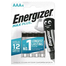 Батарейка Energizer LR3/AAA Max Plus Alkaline (4шт) - мініатюра 3