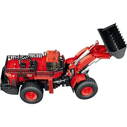 Конструктор Reobrix Mechanical Фронтальний навантажувач з пультом Red/Black (22010) [160812] - мініатюра 2