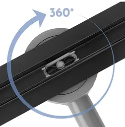Душовий канал Rea Neox Slim Pro 50 см black REA-G2744 - мініатюра 2
