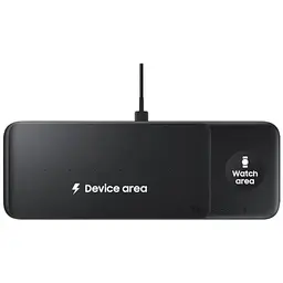 Зарядний пристрій Samsung бездротовий 3 в 1 Black (EP-P6300TBRGRU)