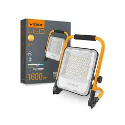Прожектор Videx LED акумуляторний PREMIUM VIDEX F2A 50W 5000K (VL-F2A-505) - мініатюра 7