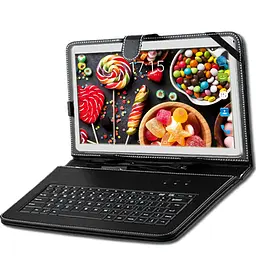 Планшет телефон Hoozo X1001 Full HD 32Gb LTE Silver + Чохол-клавіатура - мініатюра 2