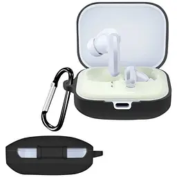 Чохол-накладка DK для Xiaomi Redmi Buds 5 Silicone Candy Friendly з карабіном (017206) (black)