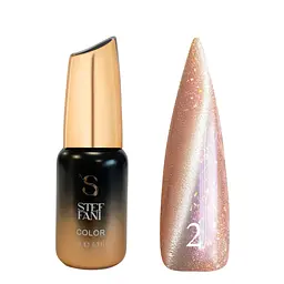 Гель-лак для нігтів Steffani Cat Eye Euphoria, 9 мл , 02 Бежевий