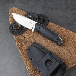 Ніж фіксований Ruike Jager F118-B 110 мм 14C28N G10 чорний - мініатюра 5
