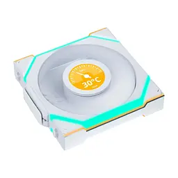 Кулер до корпусу Lian Li UNI Fan SL WIRELESS LCD 120-3, White (G99.12SLLCD1W3W.00) - мініатюра 5
