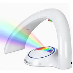 Нічник – проектор Райдуга RGB Lucky Rainbow · Світильник з проекцією веселки - мініатюра 2