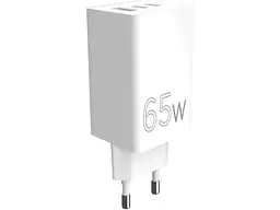 Мережевий зарядний пристрій Sigma mobile X-power 65 W White (PS65-01) - мініатюра 2