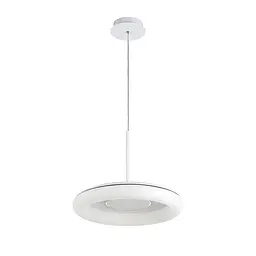 Люстра LED Levistella 797MD6006 (400) WH, 60W, 400 мм, регульована висота 360-1200 мм, три режими світла, сучасний стиль для дому