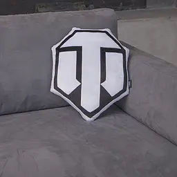 Подушка декоративная WP Merchandise World of Tanks 42 см біла - мініатюра 2