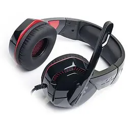Навушники Real-El GDX-7800 Black/Red (EL124100027) - мініатюра 4