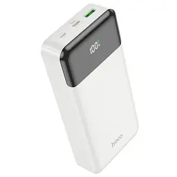 Універсальна зарядна батарея Hoco J102A 20000mAh Cool figure PD20W+QC3.0 (Білий) - мініатюра 2